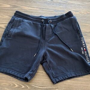Tommy Hilfiger Men's Dark Blue Athletic Shorts